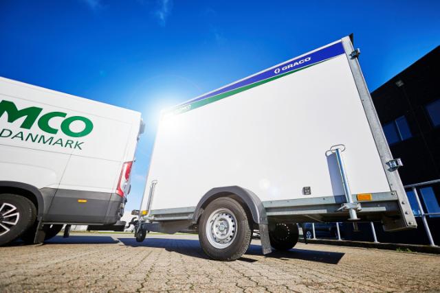 Sparteltrailer til sprøjtespartel