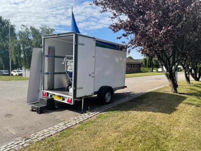 Sparteltrailer til sprøjtespartel