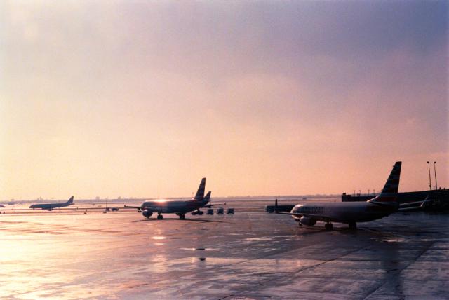 Fly i lufthavn
