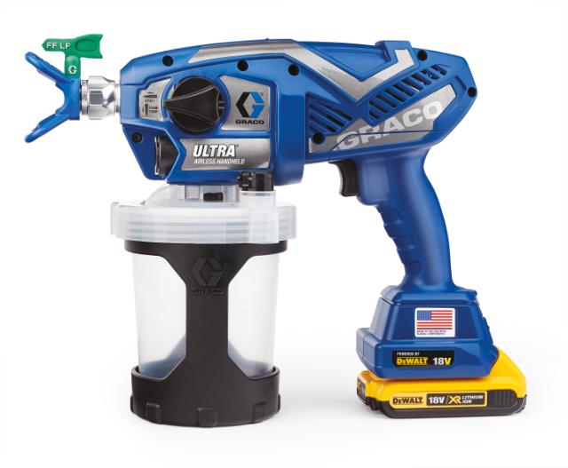 Graco Ultra HH kopsprøjte med 2 x batteri