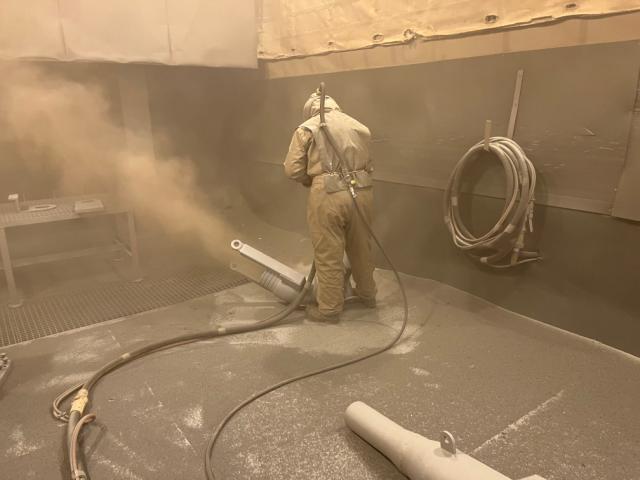 Grenaa Sandblæseri anvender stålgrit af bedste kvalitet